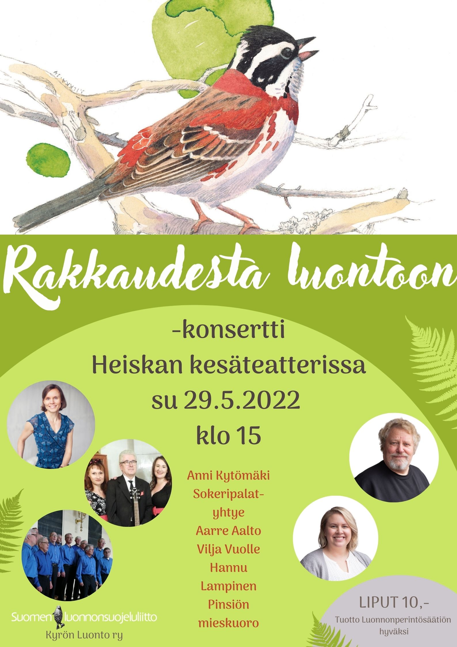 Rakkaudesta luontoon konsertti